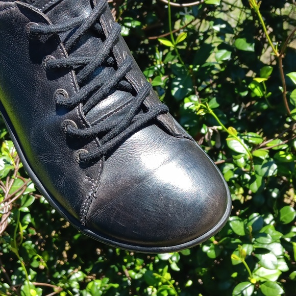 Birkenstock Islay Ladies, Black, Leather Walker/Sneaker - Picture 12 of 17